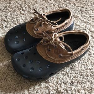 Crocs boat shoes